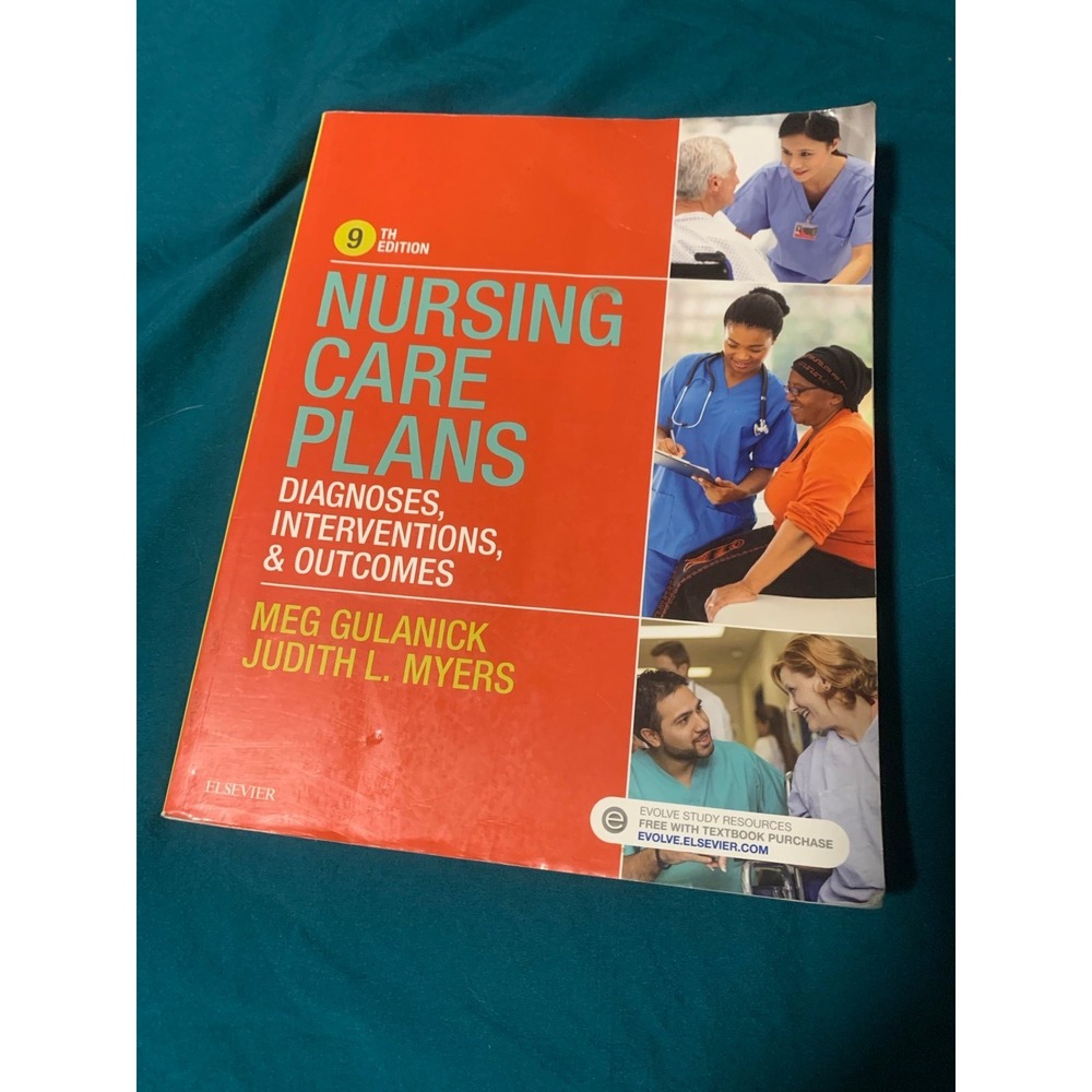 Elsevier Nursing Care Plans: Diagnoses, Interventions & Outcomes 9th Ed 2017 PB